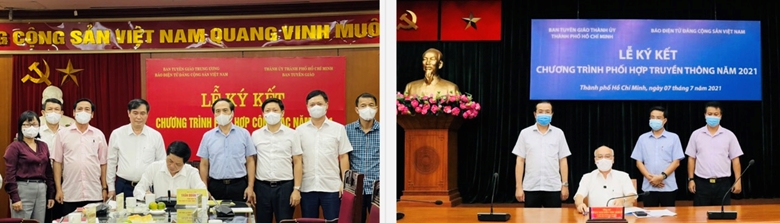 Information about Ho Chi Minh City highlighted on CPV Online Newspaper